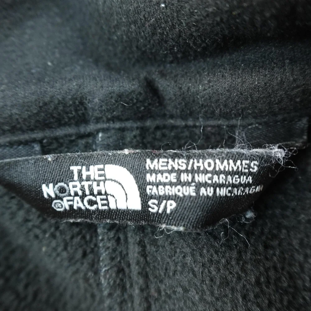 North Face Jacket Mens S Black Aped Bionic Softshell Full Zip Fleece Lined Coat